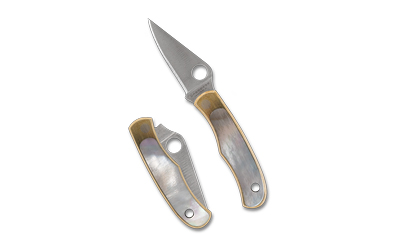 SPYC133AP_1 SPYDERCO BUG 1.25″ NICK/SILV ABALONE