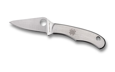 SPYC133P_1 Spyderco Bug Folding Knife — 1.27-inch Drop Point
