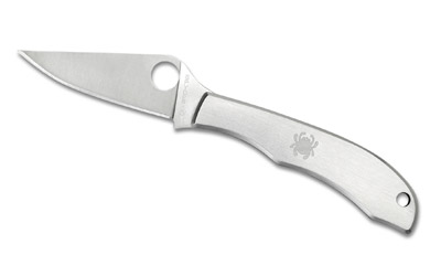 SPYC137P_1 Spyderco Honeybee Slipit Stainless Folding Knife