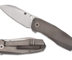 Spyderco Techno 3 Ti CTS-XHP Folding Knife