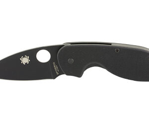 Spyderco Efficient G-10 2.98-inch Black DLC Folding Knife