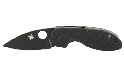 Spyderco Efficient G-10 2.98-inch Black DLC Folding Knife