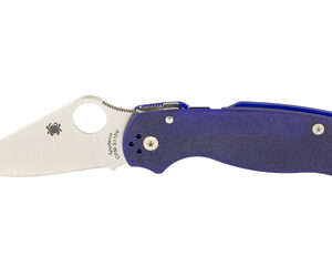 Spyderco Para 3 2.95″ CPM S110V Dark Blue G-10 Folding Knife