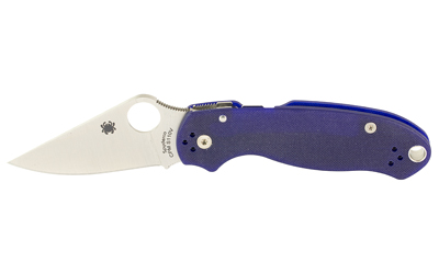 Spyderco Para 3 2.95″ CPM S110V Dark Blue G-10 Folding Knife