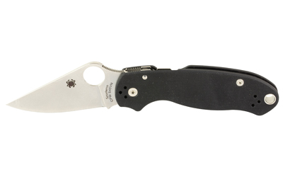 Spyderco Para 3 Satin — 2.95 inch Blade, Black G-10