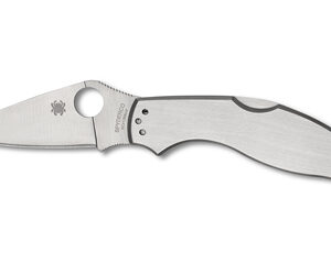 SPYDERCO UPTERN 2.82″ SS SILVER