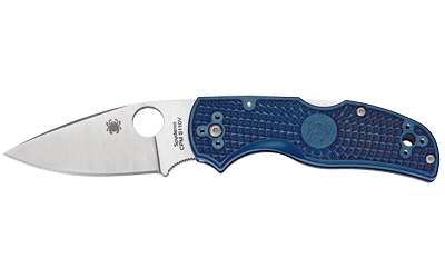 SPYC41PDBL5_1 Spyderco Native 5 LTWT Dark Blue Folding Knife