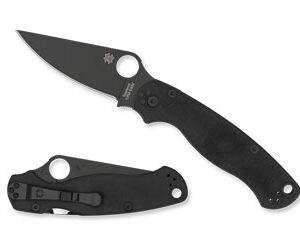 Spyderco Para Military 2 3.42in Folding Knife G-10 Black