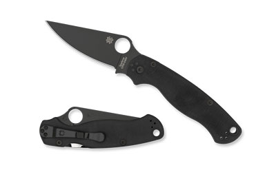 Spyderco Para Military 2 3.42in Folding Knife G-10 Black