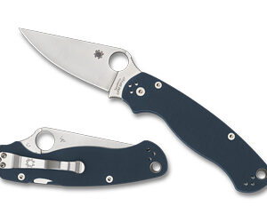 Spyderco Para Military 2 CPM SPY27 Cobalt Blue G-10 3.45in