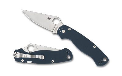 Spyderco Para Military 2 CPM SPY27 Cobalt Blue G-10 3.45in