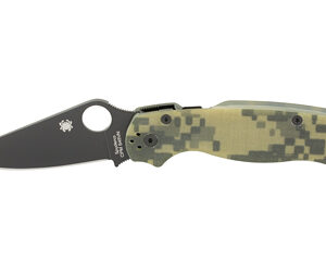 Spyderco Para Military 2 — 3.44 in Plain Edge, Digital Camo