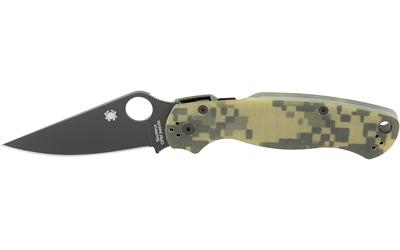 Spyderco Para Military 2 — 3.44 in Plain Edge, Digital Camo
