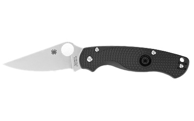 SPYC81PBK2_1 SPYDERCO PARA MILITARY 2 LW BLK/SLV