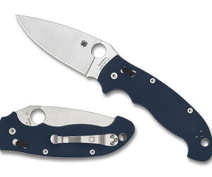 Spyderco Manix 2 XL CPM SPY27 3.85in Cobalt Blue G-10