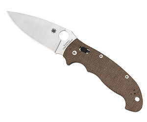 Spyderco Manix 2 XL Brown Canvas Micarta
