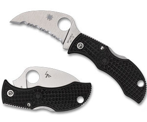 Spyderco Manbug Black Hawkbill 1.84″ VG-10