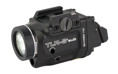 STL69411_1 Streamlight TLR-8 Sub 500 Lumens Red Laser for Glock 43X/48