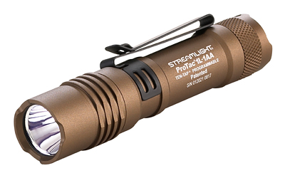 Streamlight ProTac 1L-1AA EDC Flashlight, Coyote, 40/150/350 lm