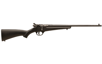 SV13775_1 Savage Rascal Youth Rifle .22 LR Black Synthetic RH