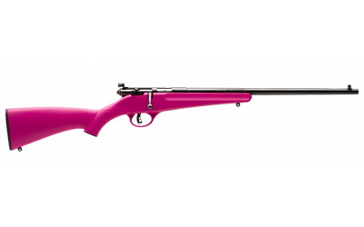 SV13780_1 Savage Rascal Youth .22 LR 16.13in Pink Bolt-Action