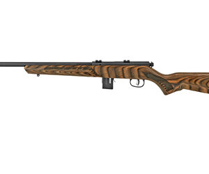 Savage 93R17 Minimalist 17 HMR 18 in Brown Laminate 10-Round