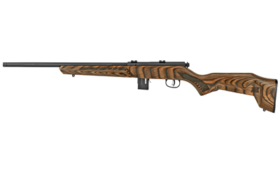 Savage 93R17 Minimalist 17 HMR 18 in Brown Laminate 10-Round