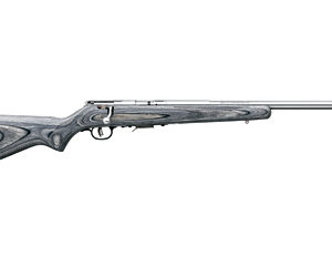 Savage 93R17 BVSS 17 HMR 21″ Stainless / Gray Laminate