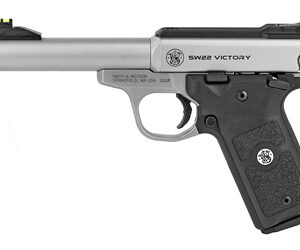 S&W SW22 Victory .22 LR 5.5″ Threaded Barrel Stainless