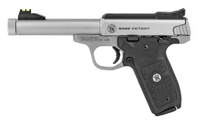 S&W SW22 Victory .22 LR 5.5″ Threaded Barrel Stainless