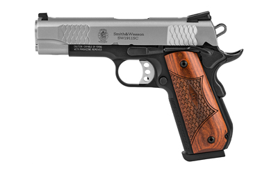 SW108485_1 Smith & Wesson SW1911SC .45 ACP 4.25″ Two-Tone