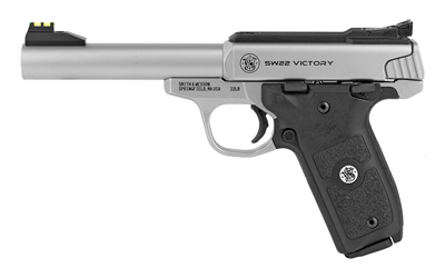 SW108490_1 Smith & Wesson SW22 Victory .22 LR 5.5″ Stainless