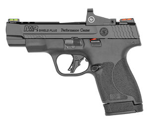 Smith & Wesson M&P Shield Plus PC 9mm 4″ Ported w/ Crimson Trace