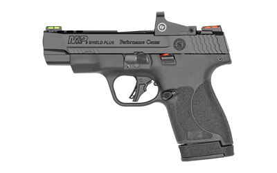 SW13253_1 Smith & Wesson M&P Shield Plus PC 9mm 4″ Ported w/ Crimson Trace