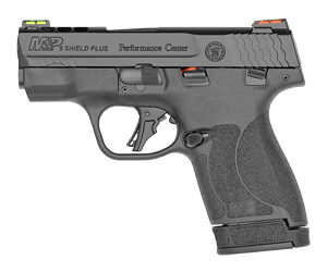 S&W M&P Shield Plus PC 9mm Ported Fiber Optic 2 Mags