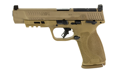 SW13569_1 S&W M&P9 M2.0 Optics Ready 9mm 5″ FDE 17rd