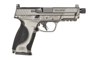 SW14162_1 Smith & Wesson M&P9 M2.0 Metal Optic-Ready 9mm Tungsten Gray