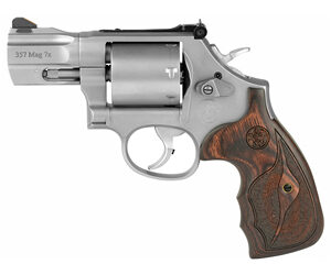 Smith & Wesson PC Model 686 2.5″ .357 Mag 7rd Stainless/Wood