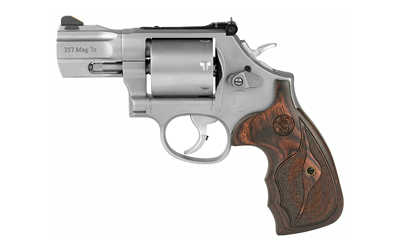 SW170346_1 Smith & Wesson PC Model 686 2.5″ .357 Mag 7rd Stainless/Wood