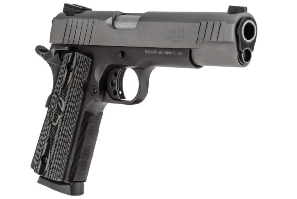 TA1-191101G-VZ Taurus 1911 .45 ACP 5in Cerakote Gray Slide VZ Grips