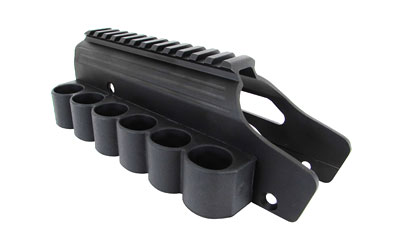 TacStar SideSaddle Rail Mount Mossberg 500/590 12 Ga 6rd Black