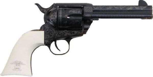 TDSAT73-122LIB Traditions 1873 Liberty 6rd 4.75″ Blued Engraved