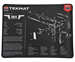 TekMat Ultra 15×20 1911 Pistol Cleaning Mat, Neoprene