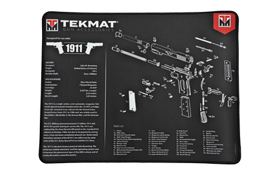 TEKR20-1911_1 TekMat Ultra 15×20 1911 Pistol Cleaning Mat, Neoprene