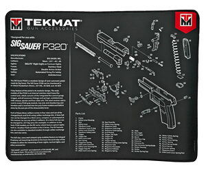 TekMat Ultra 20 Sig Sauer P320 Cleaning Mat — 15×20