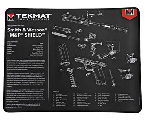 TekMat Ultra Pistol Mat – S&W M&P Shield, 15×20