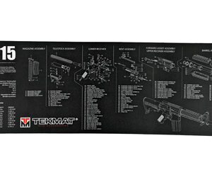 TekMat AR-15 Cleaning Mat 12×36 Black