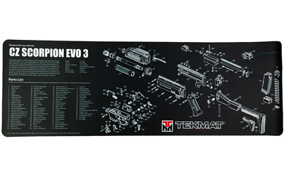 TEKR36-CZSCORPION_1 TekMat CZ Scorpion EVO 3 12×36 Cleaning Mat