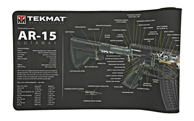 TekMat Ultra 44 AR-15 Cleaning Mat 15×44 Neoprene