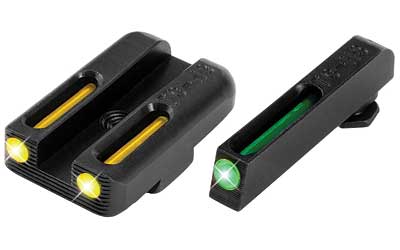 TruGlo TFO Brite-Site Sights for Glock 42/43 Green/Yellow